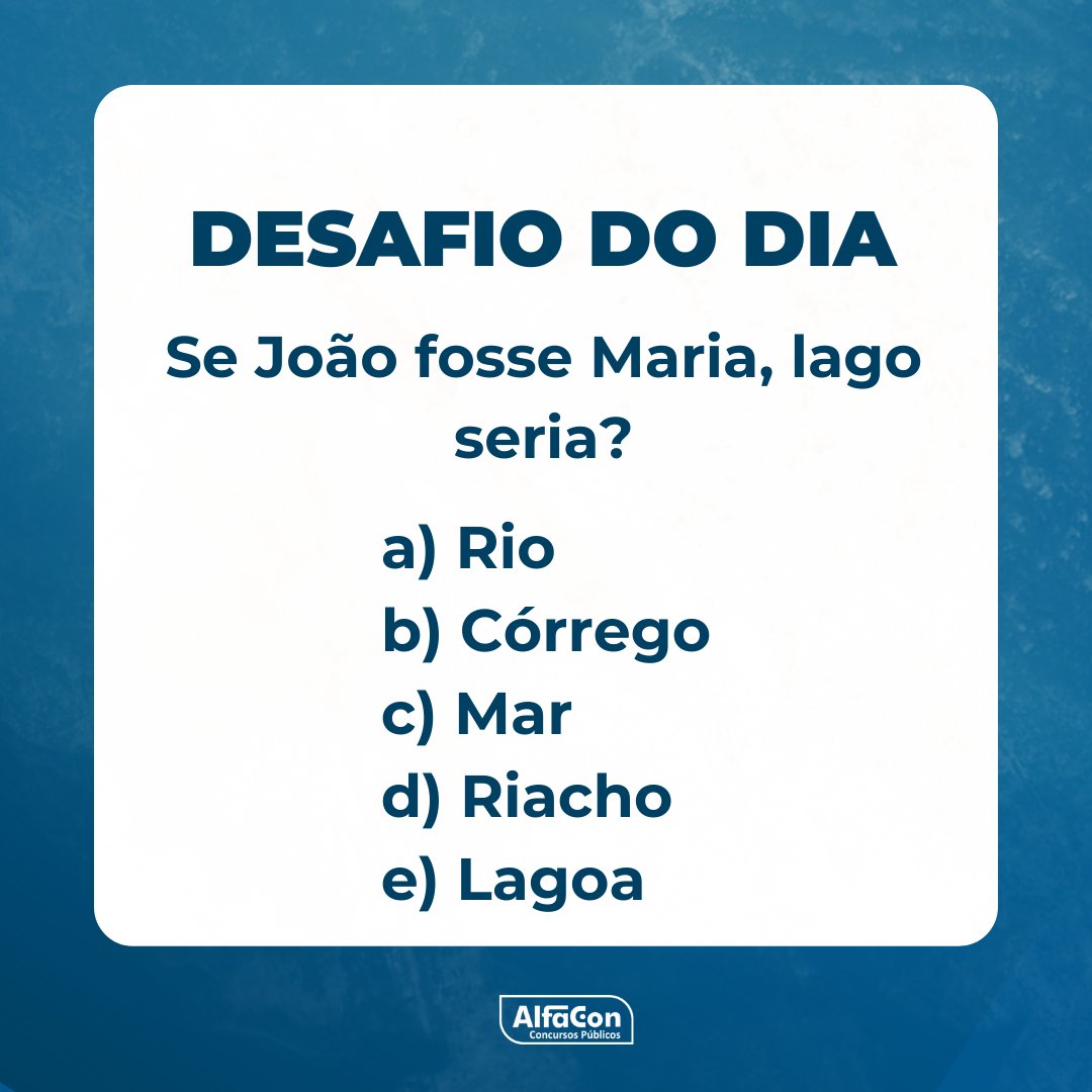 alfaconcursosof's tweet photo. Desafio do dia!
Deixa ai nos comentários qual a resposta correta! Estamos de olho 📷📷
#alfacon https://t.co/pBFLa33lqw