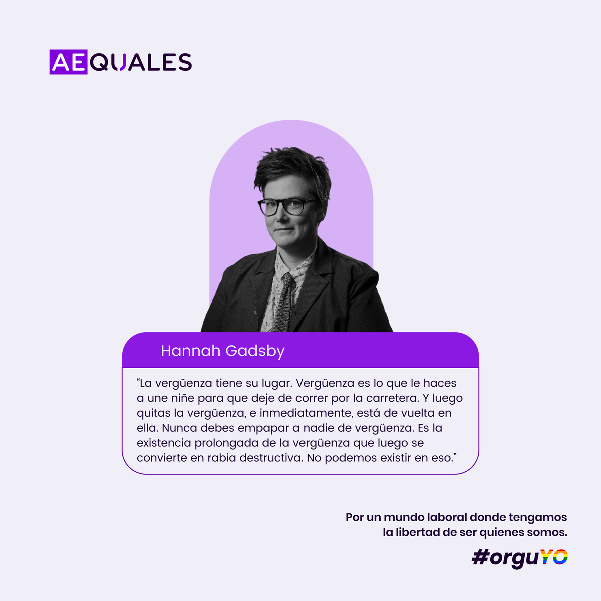 aequaleslat's tweet photo. ¡Te compartimos estas frases para inspirarte y continuar abriendo conversaciones! Escuchar a la población LGTBIQ+ es el primer paso para entender cómo transformar nuestros espacios laborales a lugares seguros, diversos e incluyentes🏳️🌈❤️
#OrgulloLGTBIQ+ #OrguYO #FrasesRockstar https://t.co/sE5YTJR4Df