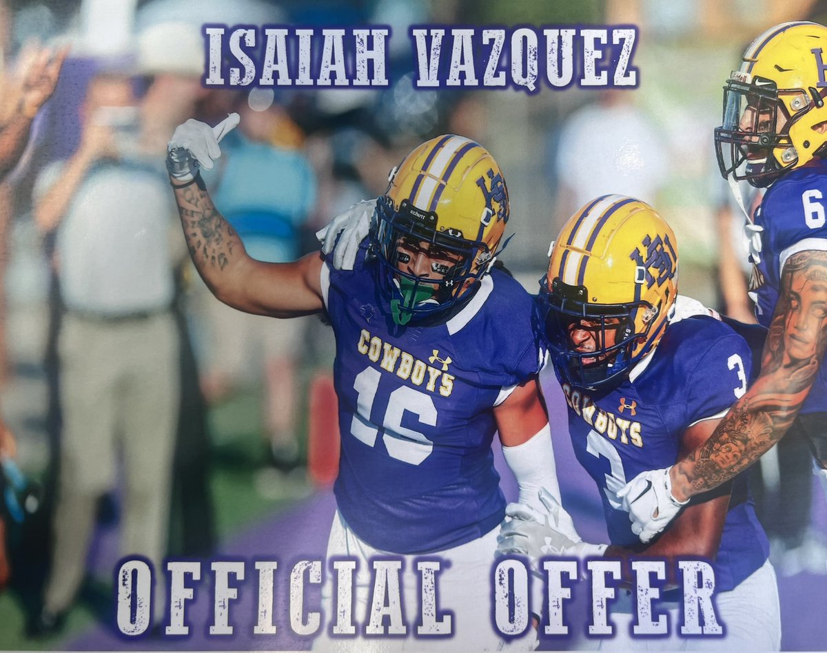 Isaiah Vazquez tweet media