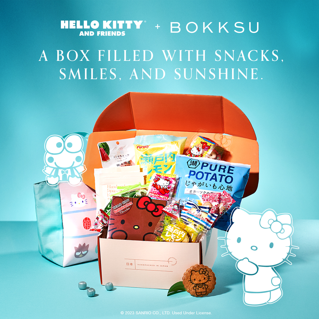 Zesty fruits. Fizzy sodas. And so much more! Find all the flavors of summer (and some supercute surprises) in our latest box curated by the one and only @HelloKitty at bokksu.com/hellokitty