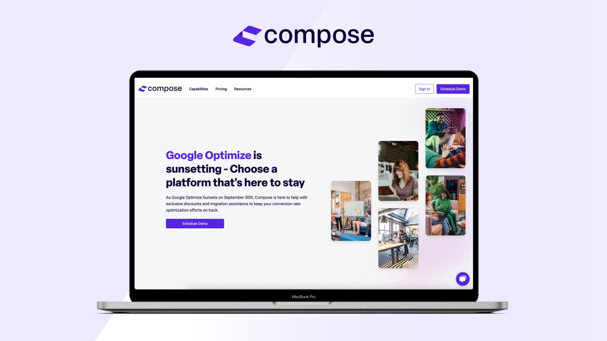 ComposeHQ's tweet photo. Friendly reminder that we're only 3 months from the #GoogleOptimize sunset date! But don't worry, we've got you covered with an incredible alternative that ticks all the boxes! (DM us for a complete feature comparison table) #experimentation #ecommerce
https://t.co/GxQo1zAY12 https://t.co/hVKkZiKrV2