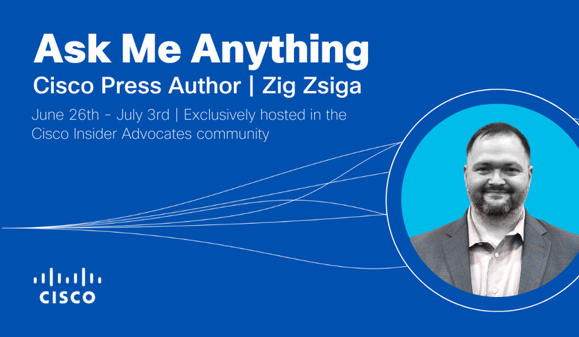 The #AMA has a few days left.  Make sure you get your questions asked!!  Also, be prepared for my questions back to you.  I'm flipping the script a bit! I'm breaking the rules! #LetsGo

#CiscoInsiderAdvocates! 

cs.co/6019PEXRL

<a href="/CiscoInsider/">Cisco Insider</a>