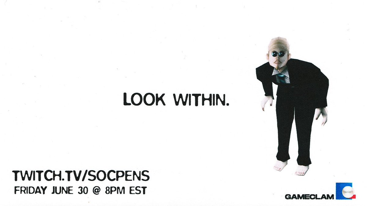 TONIGHT!! The 2023 GameClam Press Conference. GameClam has exceeded expectations by revealing new amazing video game consoles year after year... this time around, CEO Mistar Whyte will make previous years seem like child's play... LOOK WITHIN.. 8PM EST @ twitch.tv/socpens