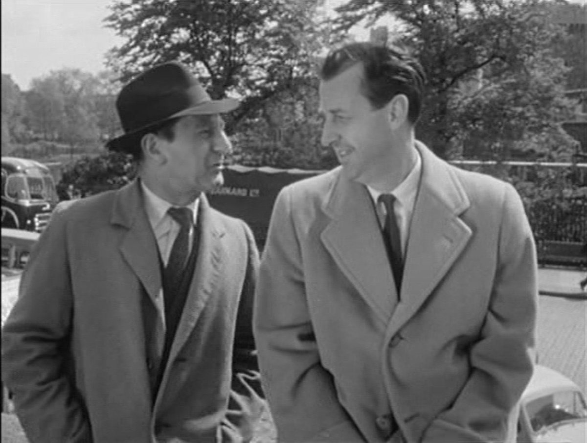 SaveRedlandLibr's tweet photo. 8:30pm TODAY on @TalkingPicsTV 

From 1958, s1 Ep 7 of the #Crime series📺 #Dial999 “Honeymoon” directed by #BernardKnowles and written by #NevilleDasey &amp; #KenTaylor

🌟#RobertBeatty #AlanTilvern #LionelMurton #JacquelineEllis #VicWise #HowardWilliams #RobertBruce https://t.co/2MHfFafxDx