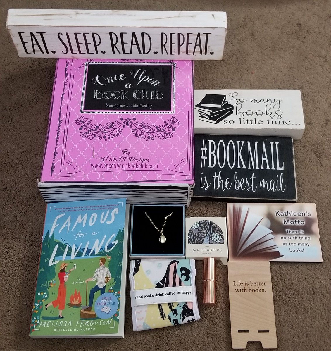 JerseyGirlBook's tweet image. Today's Book Mail: Once Upon A Book Club @OUABookClub Adult Book Box selection #OUABC #AdultBookBox #WomensFiction #ChickLit #Romance
