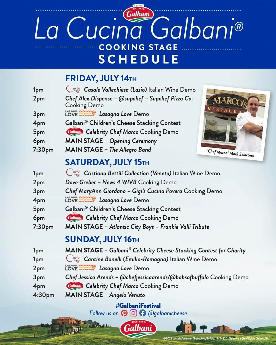 Celebrity cheese stacking for charity- Sunday 7/16-1:00
Be back stage at 12:15. 
<a href="/lindseymopptv/">Lindsey Moppert</a> <a href="/wgrzpete/">Pete Gallivan</a> <a href="/pathammer/">Patrick Hammer</a> <a href="/BreeAldridge/">Briana Aldridge</a> 
<a href="/Chelsealovell__/">Chelsea Lovell</a> <a href="/AutumnsWeather/">Autumn Lewandowski</a> <a href="/4KelseyAnderson/">Kelsey Anderson</a> <a href="/Matt_Bove/">Matthew Bové</a> <a href="/stefondiggs/">Stefon Diggs</a> <a href="/JordanNorkus/">Jordan Norkus</a> <a href="/JoshAllenQB/">Josh Allen</a>