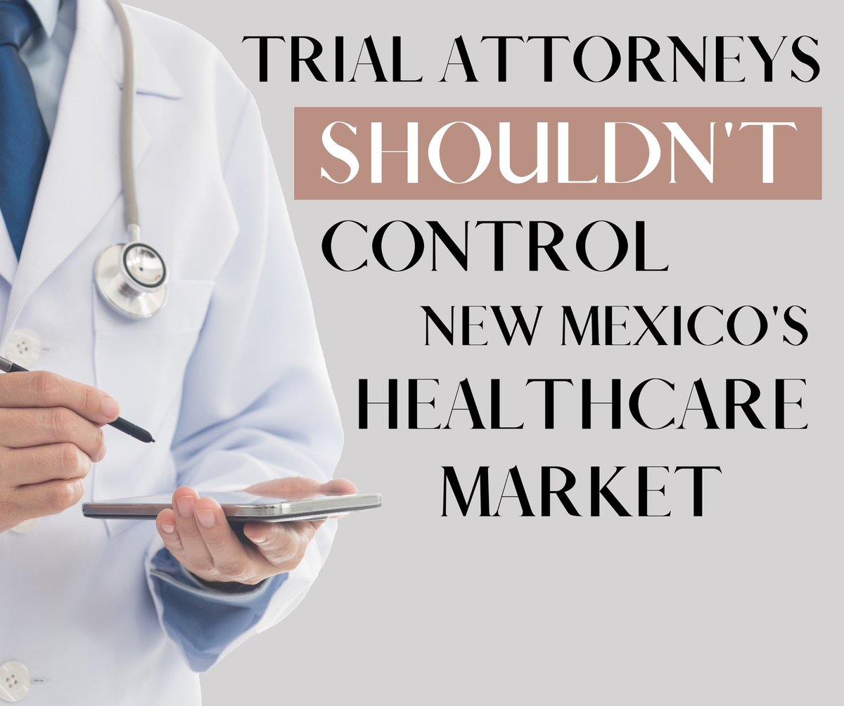 JasonHarperNM's tweet photo. Republicans and Democrats came together to oppose trial attorney's siege on healthcare professionals. We can have quality access to healthcare AND protect patients and their loved ones. Proud of the bipartisan work we accomplished but there is still work to be done #nmpol #nmleg https://t.co/tNISdRKyZp
