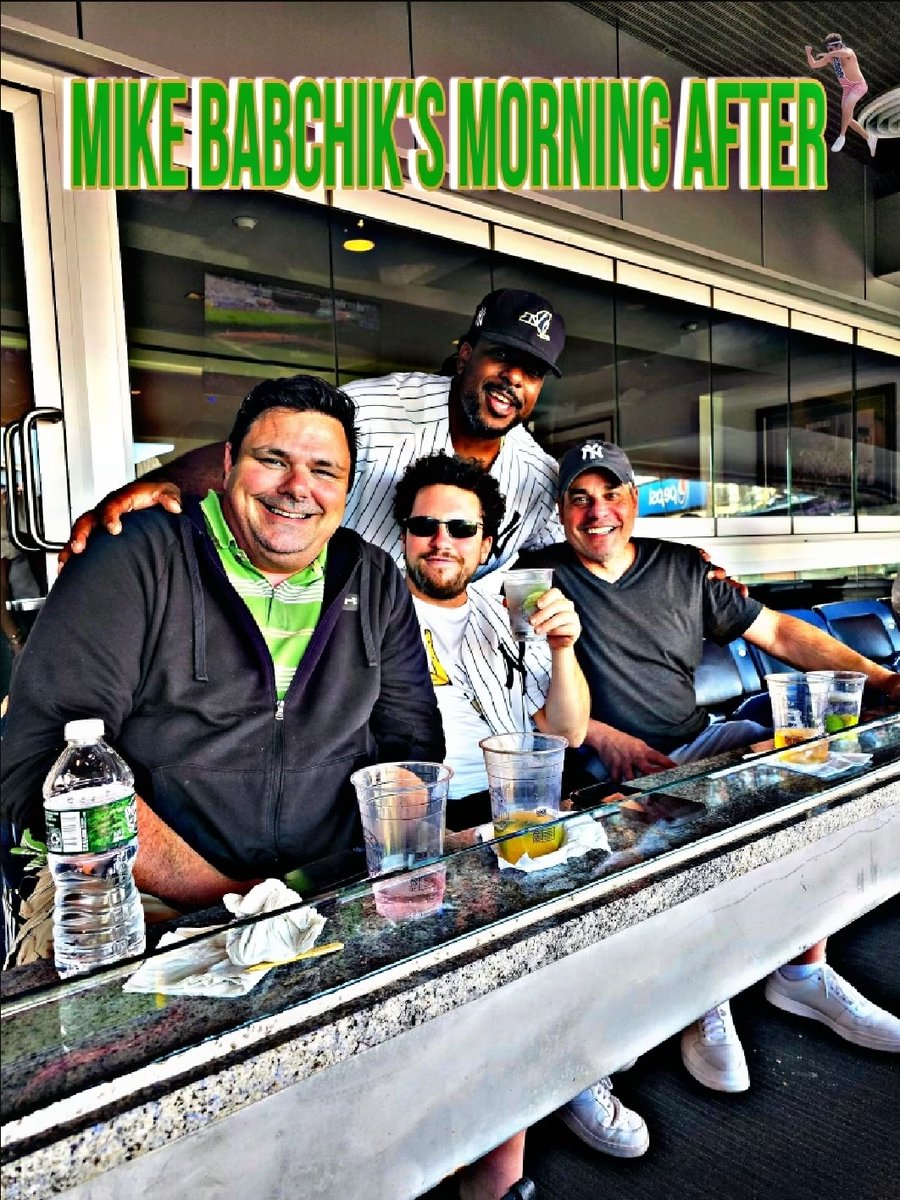 MadDogRadio's tweet photo. It’s time for @Babchik &amp; his "friends" @realradiogold &amp; @bsmitty_  to recap the week w/ a new #MorningAfter! 

Dog does #Mets math! @JudgeTorre does not want to take pics during #NYY games! Babs only wears jerseys w/ names on them! 

Listen on the SXM app: https://t.co/8ua3GD1pMH https://t.co/ygRk4SbNVp
