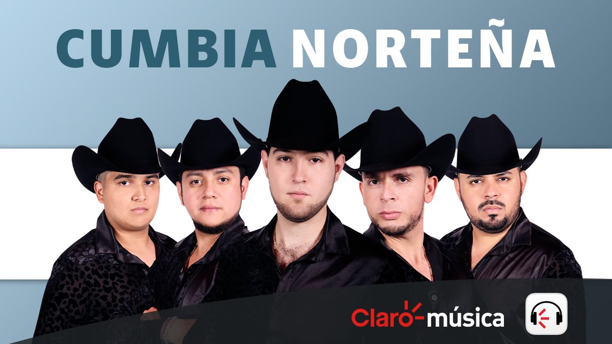 Ya pueden escuchar nuestros temas de cumbia en Cumbia Norteña por <a href="/ClaromusicaMX/">Claro música México</a> 👉🏻bit.ly/3XzChsR