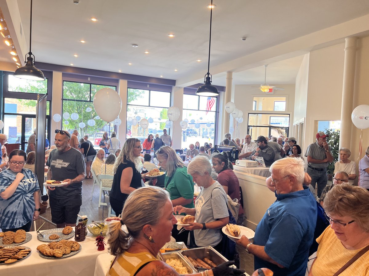 ConnectCTC's tweet image. Thank you to everyone who attended our Taste of Technology event last night in Aitkin. We greatly enjoyed partnering with Mille Lacs Energy Cooperative, and the food from Block North was fantastic. We can’t wait to see you in Outing on July 13.  #ruraliscool #tasteoftechnology