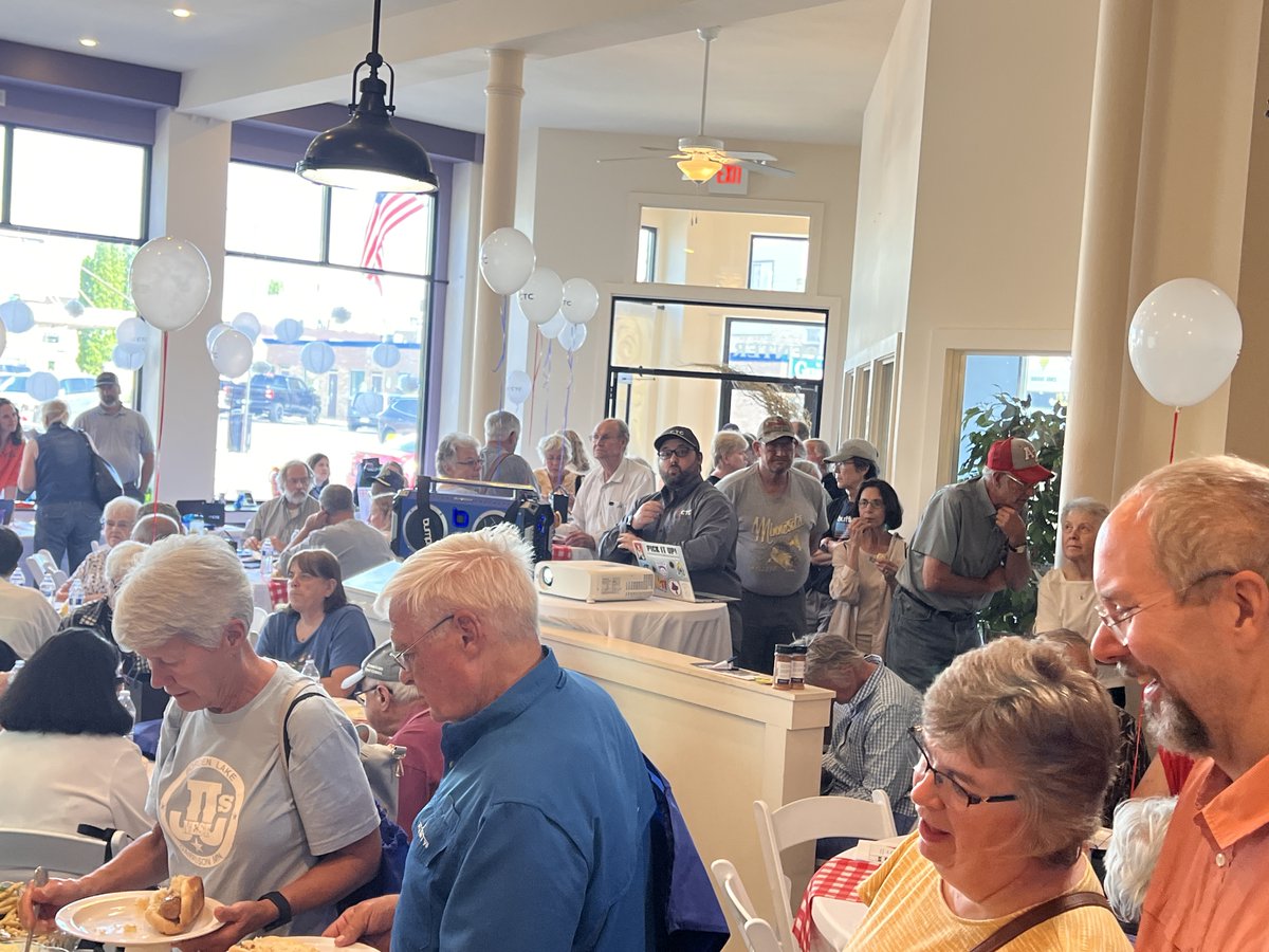 ConnectCTC's tweet image. Thank you to everyone who attended our Taste of Technology event last night in Aitkin. We greatly enjoyed partnering with Mille Lacs Energy Cooperative, and the food from Block North was fantastic. We can’t wait to see you in Outing on July 13.  #ruraliscool #tasteoftechnology