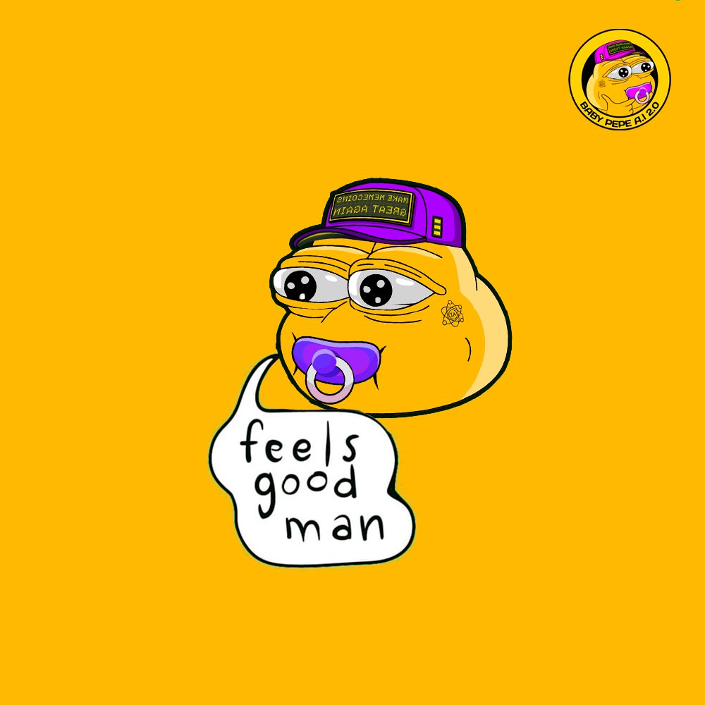 🌟💪 FEELS GOOD MAN! 💪🌟 #MemeRevolution #BabyPepeAI2 #Binance📷 #BSC #Pepe #Pepe2 #CryptoCommunity #Memecoin #WallStreetBets #Pinksale #Fairlaunch #Crypto #Cryptocurrency #memecoins
