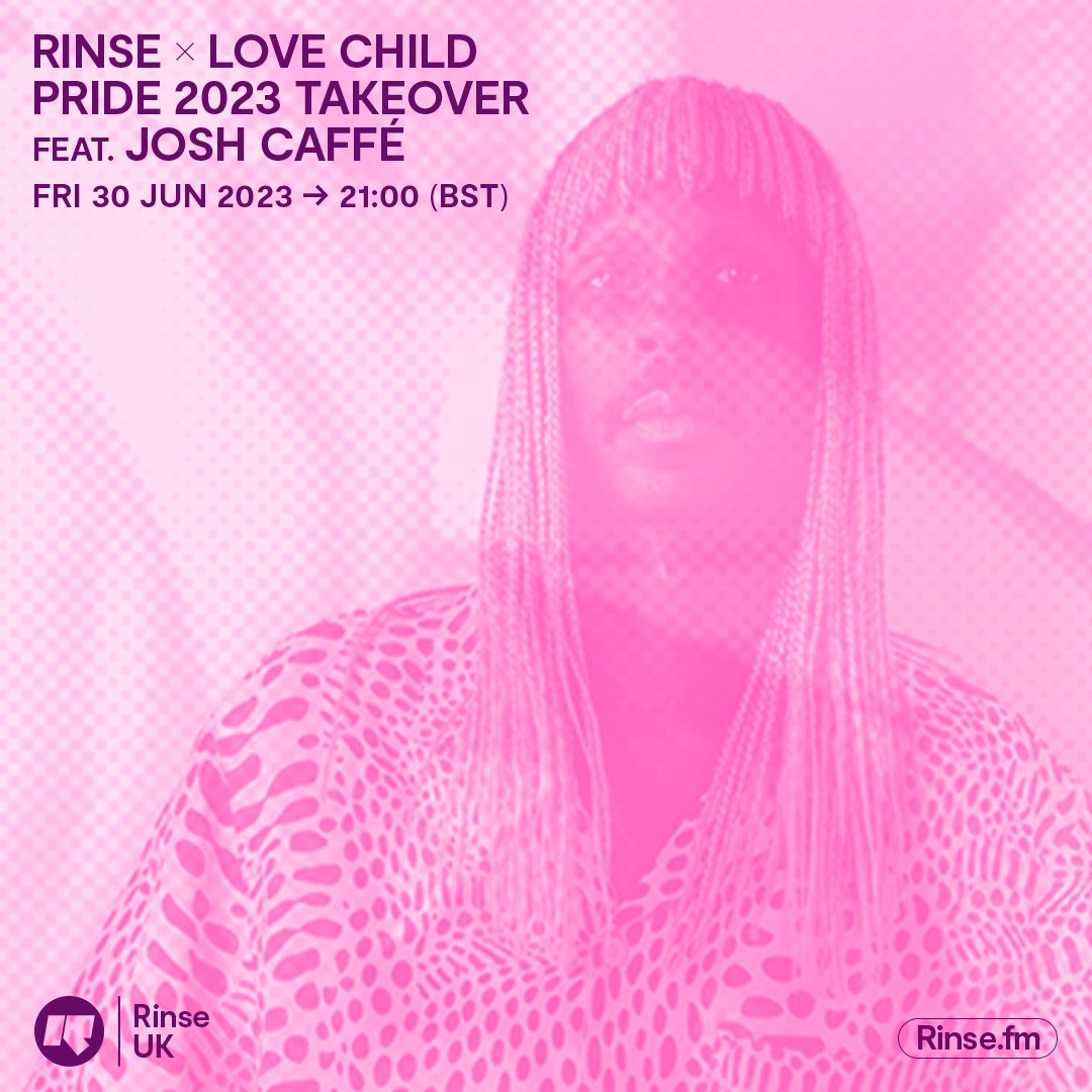 RinseFM's tweet photo. LIVE: #RinseXLoveChild presents #Pride2023Takeover feat. #JoshCaffe (LIVE from @fabriclondon) on https://t.co/6hLtrLYpIS + 106.8FM
#RinseFM https://t.co/PAcwnnul1q