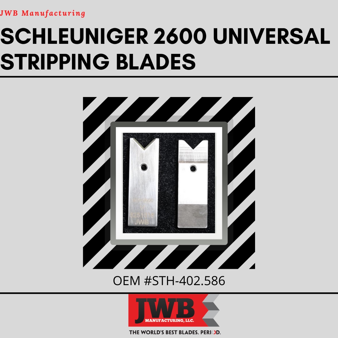Purchase Now 🎉Schleuniger 2600 Universal Stripping Blades are made to precision from specially selected tool steel.
These blades are sold as a pair.

Purchase Link:
bit.ly/SCHJWB2600