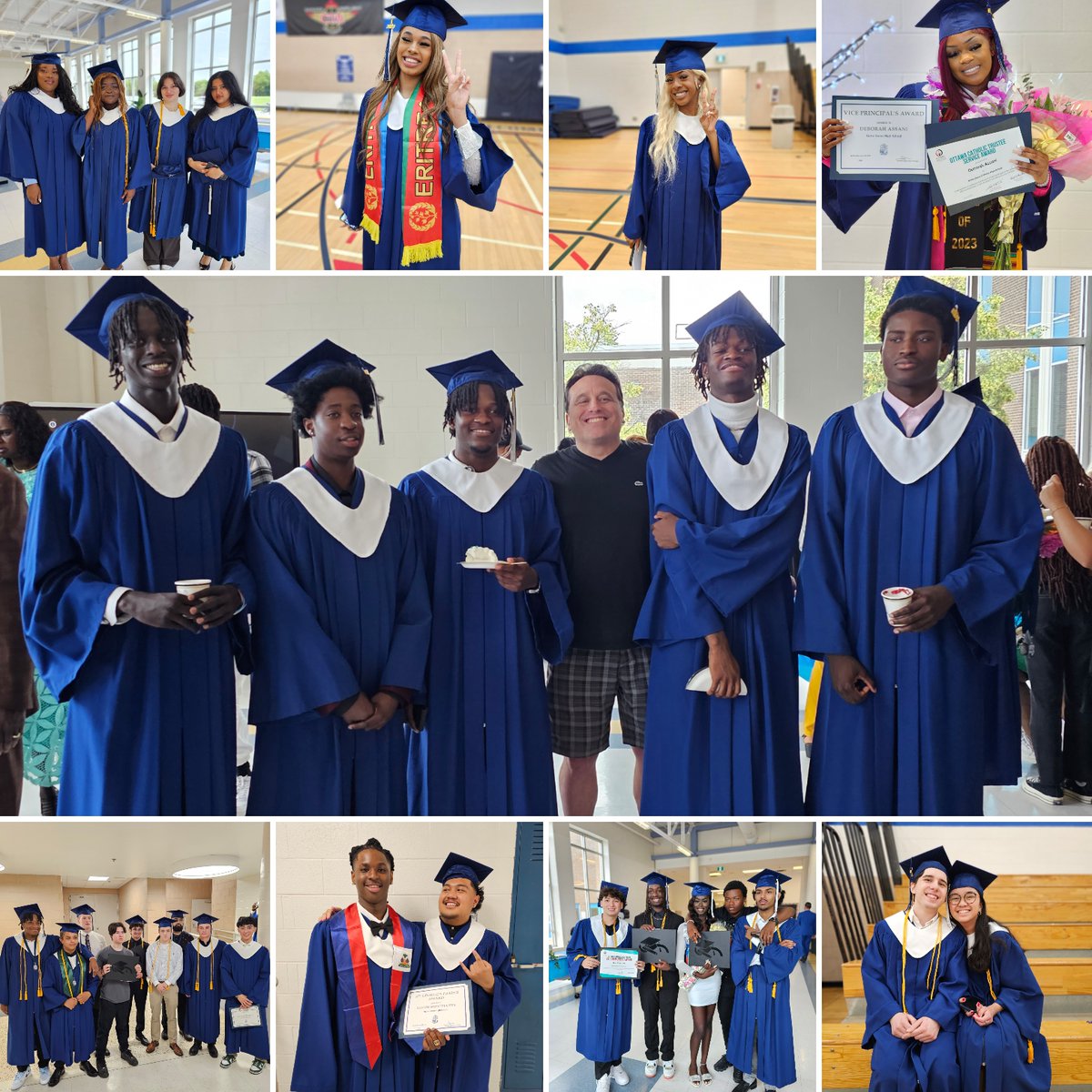 Congratulations to these ND Eagles! 🎓 
You did it! 🙌🏾  
We are so proud of you! ❤️ 
Time to spread your wings and fly! 🦅

Watch 👀👇
bitly.ws/K6PZ

#ThisisND #APlaceforEveryone #ocsbJoy #ocsbBeCommunity #Classof2023 @OttCatholicSB @MrJPCloutier