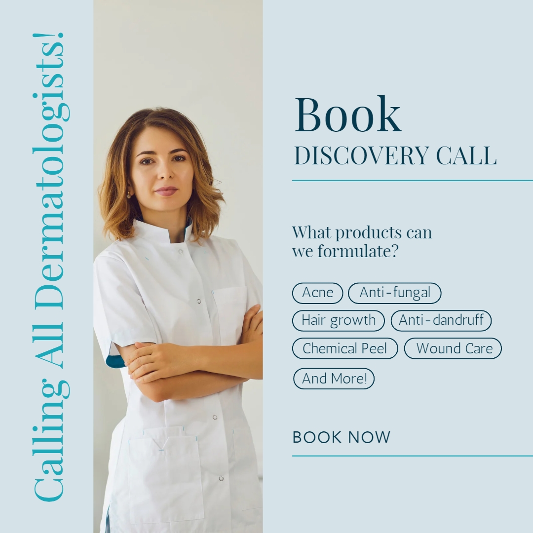 DevelopAProduct's tweet photo. 🔬 Calling all Dermatologists! 🔬

Let's embark on this exciting journey together! 🚀✨

Head to our website to book your free discovery call:
https://t.co/rb3s20T4ui

#DermatologistSkincare #FormulationServices #SkincareInnovation #HealthySkin #EthicalBeauty #BookADiscoveryCall https://t.co/hIfDpxEUFd