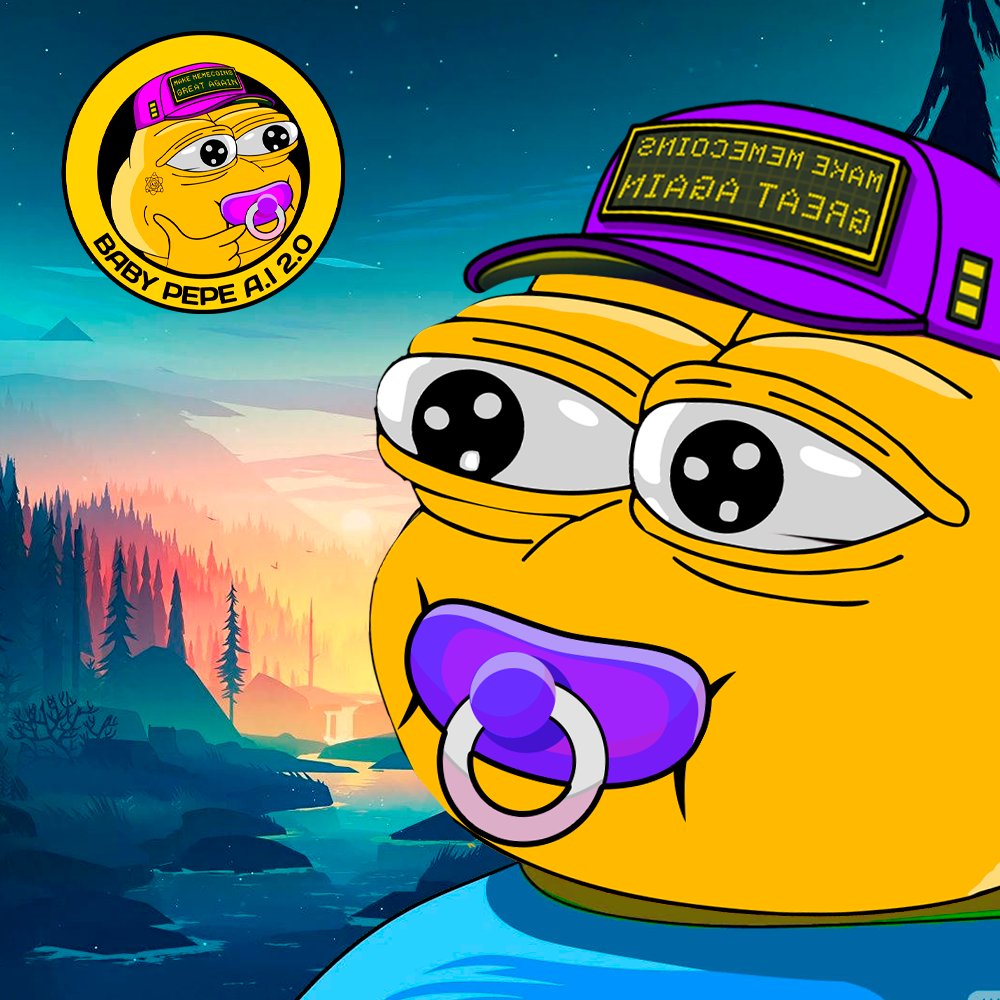 🌅👶✨ Gazing into the horizon, BabyPepeAI dreams big! The future is ours to conquer. 🚀💎 #MemeRevolution #BabyPepeAI2 #Binance📷 #BSC #Pepe #Pepe2 #CryptoCommunity #Memecoin #WallStreetBets #Pinksale #Fairlaunch #Crypto #Cryptocurrency #memecoins