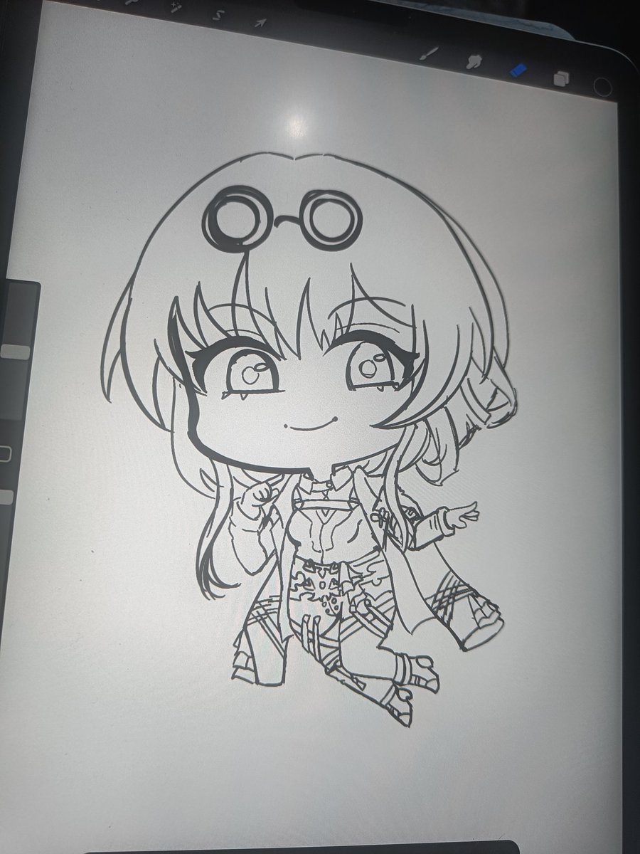 Another of my #HonkaiStarRail charm WIPs, Kafka!!!! 😎