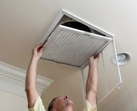 Keep your HVAC system running smoothly with regular filter changes! Replace your filter every 1-3 months to improve indoor air quality and prevent your system from working too hard. #MagicPlumbingCA #SanFranciscoHVAC #HVAC