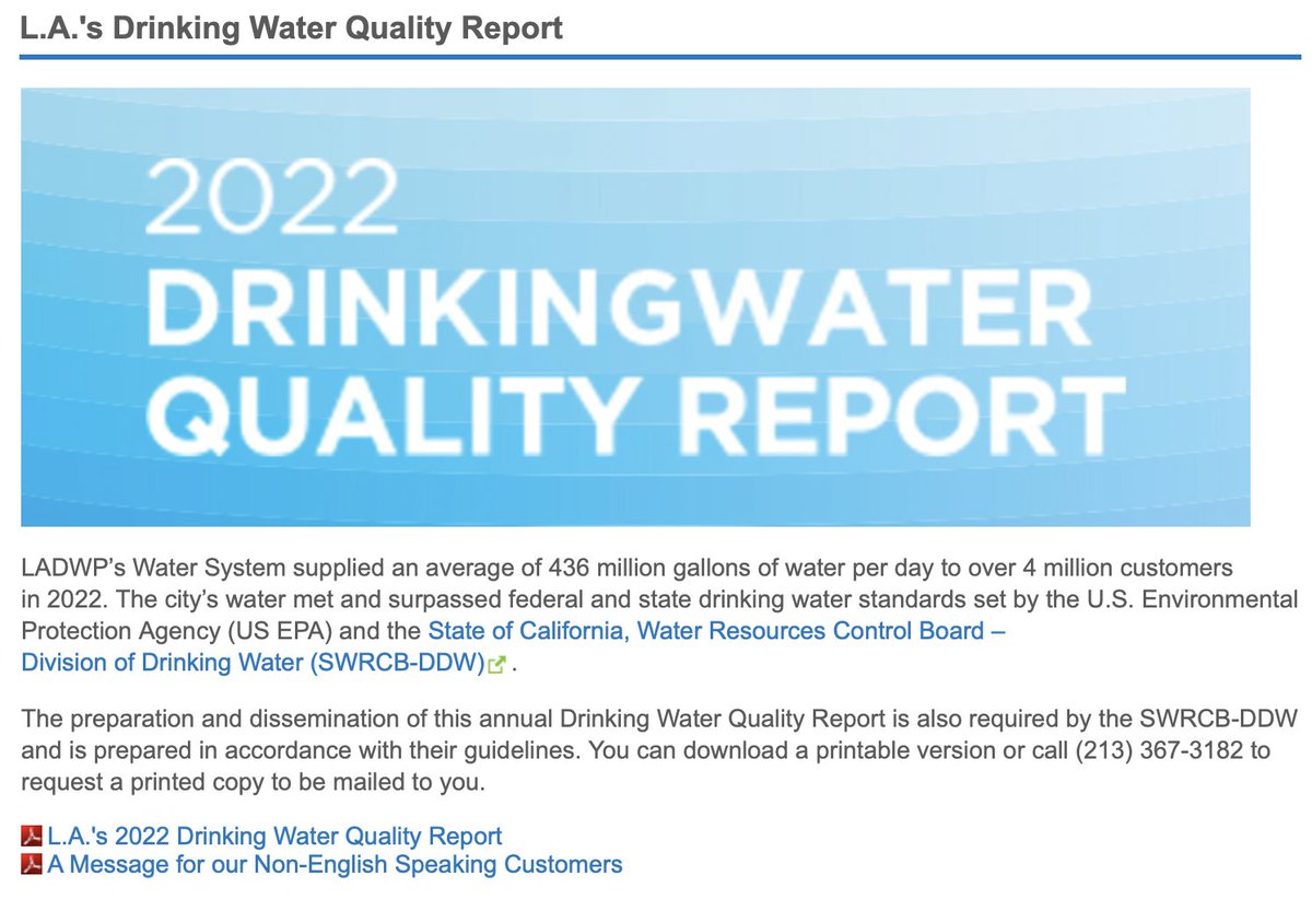 Check out the latest LADWP Water Report so that we all know what's in the water in LA ladwp.com/ladwp/faces/la…