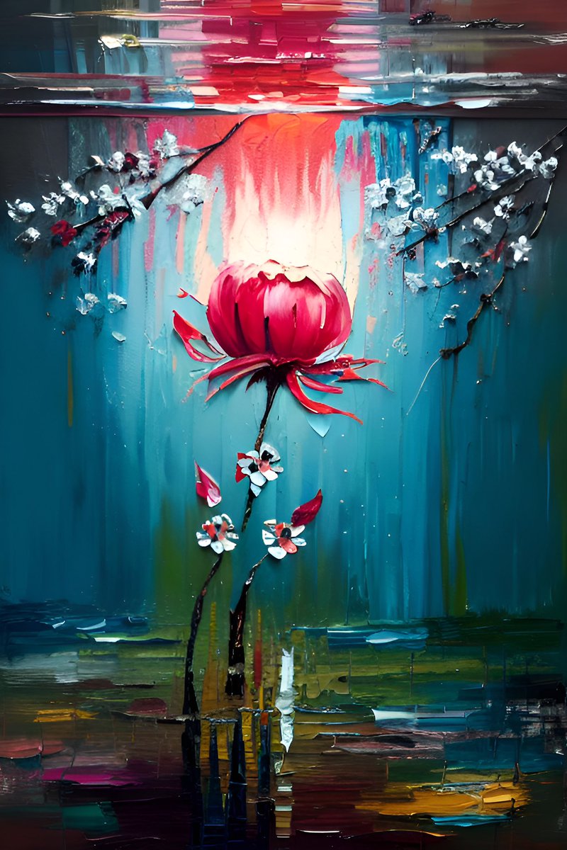 MindySarver's tweet photo. A Solitary Rose Bloom. …. “Blossom Symphony … The awaking of the Rose”. @robots88810 inspired by the #EarthisBeautiful https://t.co/H4QvNBnXg1
