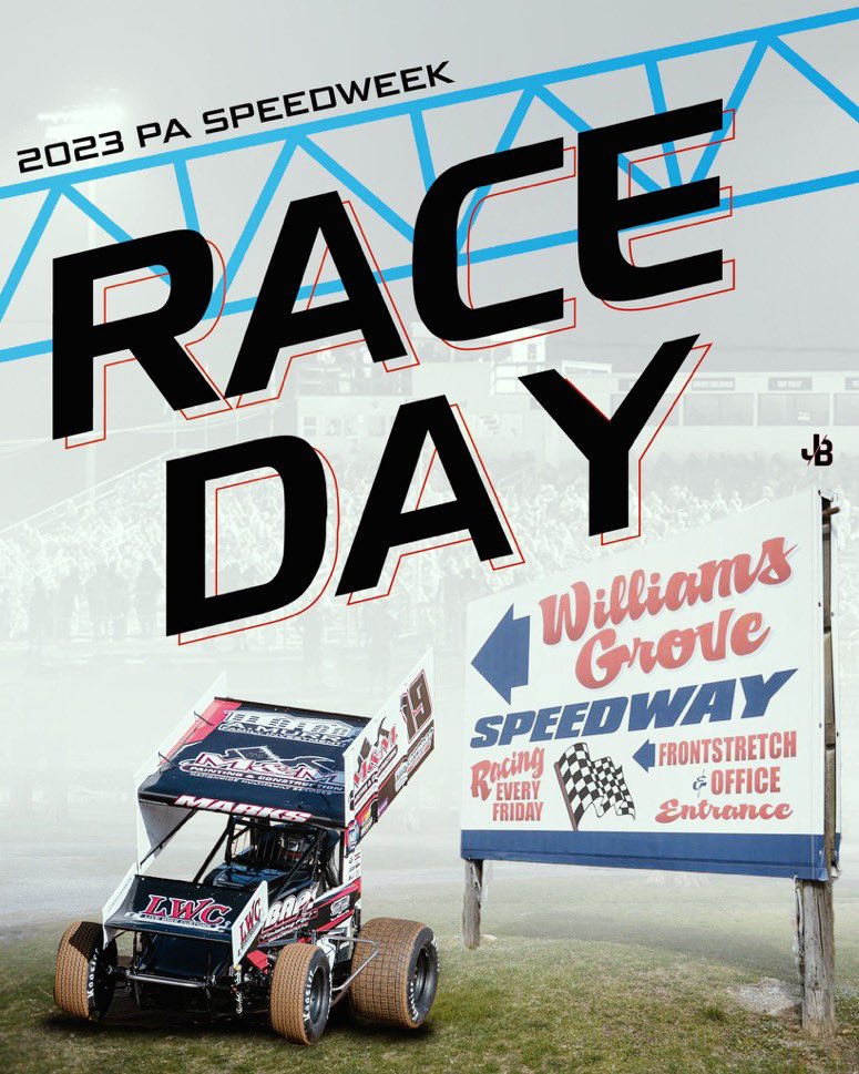 bmracing19's tweet photo. It’s RACEDAY @WilliamsGrove!
Catch the #MurrayMarks19 Live or on @dirtvision 7:30 ET
Thank You M&M Painting & Construction, @BAPS_paint, Live Wire Customs LLC, @fburgeaglehotel, OffRoad Motorsports, Jake’s Carts, Mamma’s Pizza
🎨 : @JB_Graphics__ https://t.co/2ZXsXVYQOd