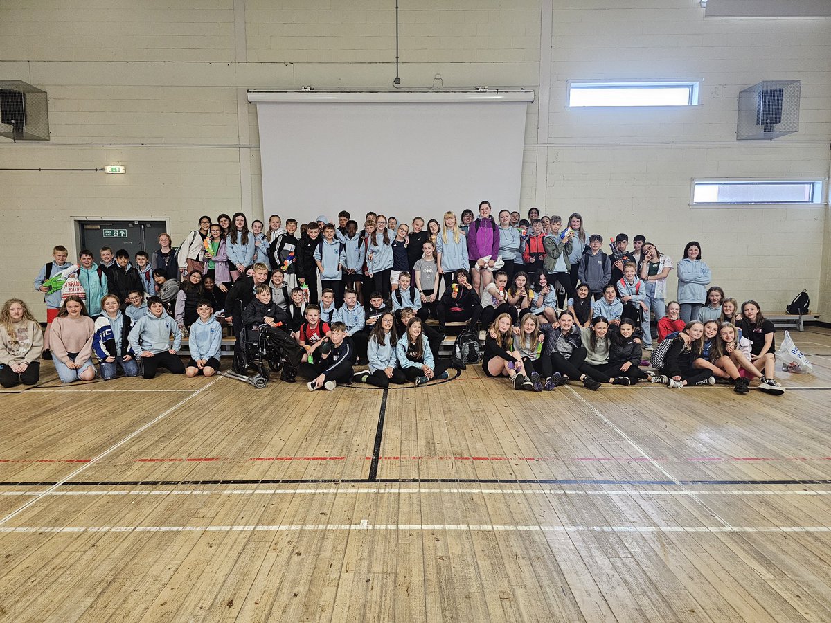 SimpsonPrimary's tweet photo. An emotional day saying goodbye to our incredible Class of 2023. All unique and destined for great things. We are so proud of all you have achieved and look forward to hearing all about the bright futures ahead of you! Goodbye and good luck! 👋 🍀 
(Photo taken pre-water fight) https://t.co/NCIlK1jG9b