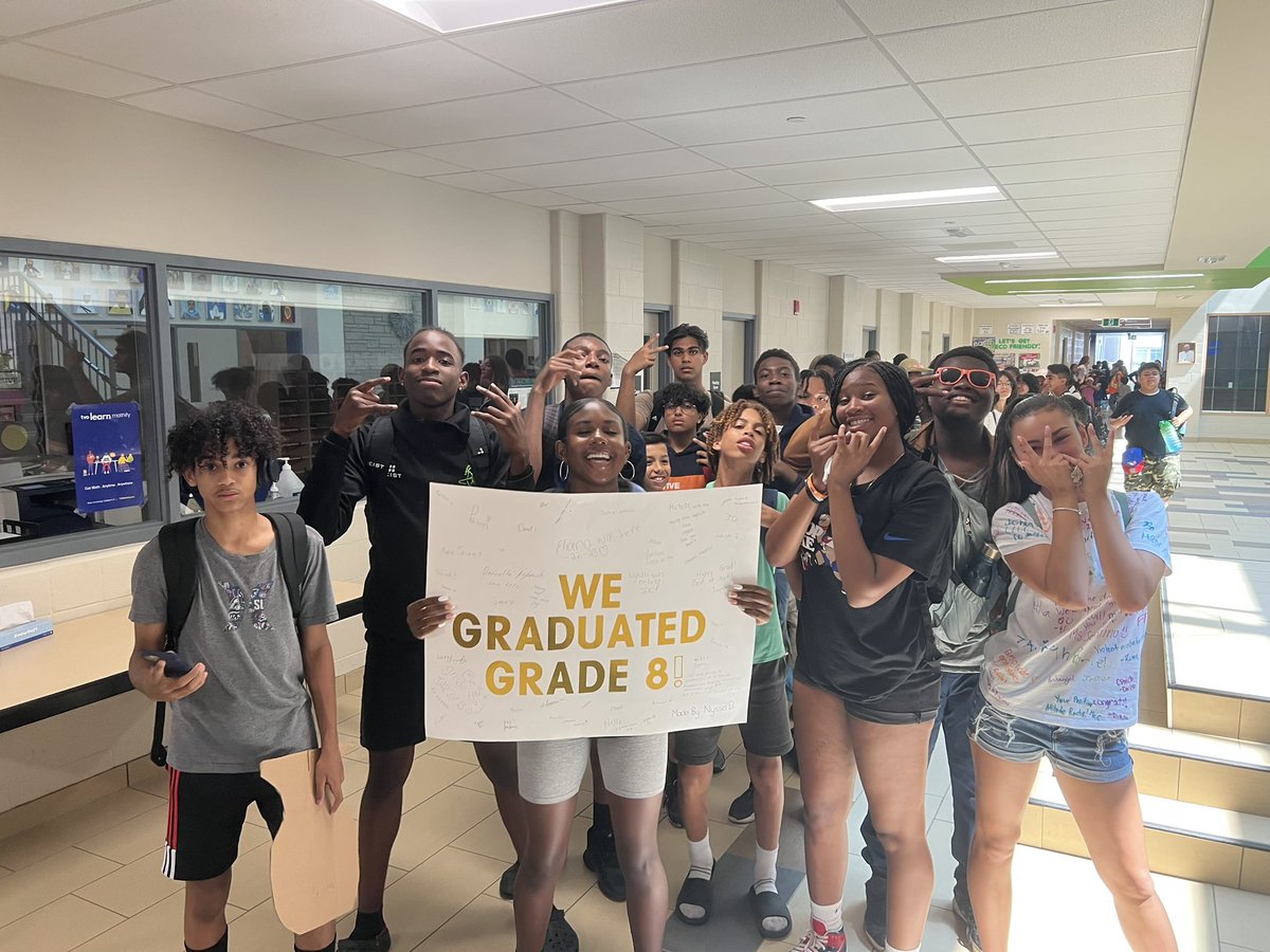 Congratulations to the class of 2023! You got this!