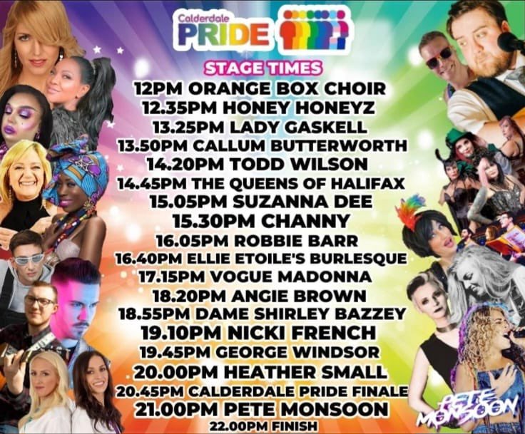 50 days to go!!! 🏳️‍⚧️🏳️‍🌈 Here are the days timings! ♥️👏🙌