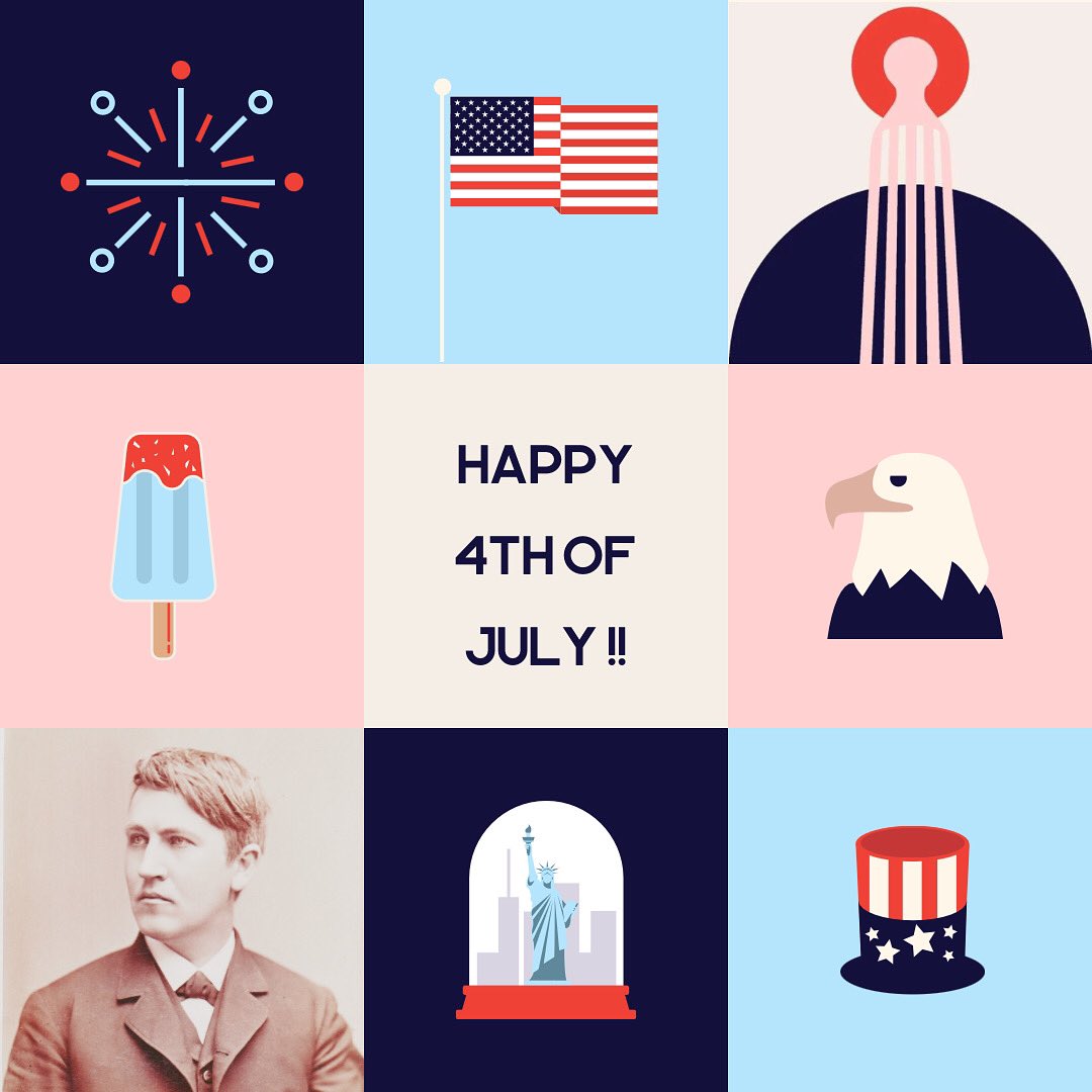 As American As Apple Pie! 🇺🇸🥧 

Did you know that Edison’s favorite food was apple pie?

Come visit the Thomas Edison Center at Menlo Park this Fourth of July weekend (Saturday 10-4) and learn more about our favorite inventor!

#july4th #edison #newjersey #history #america