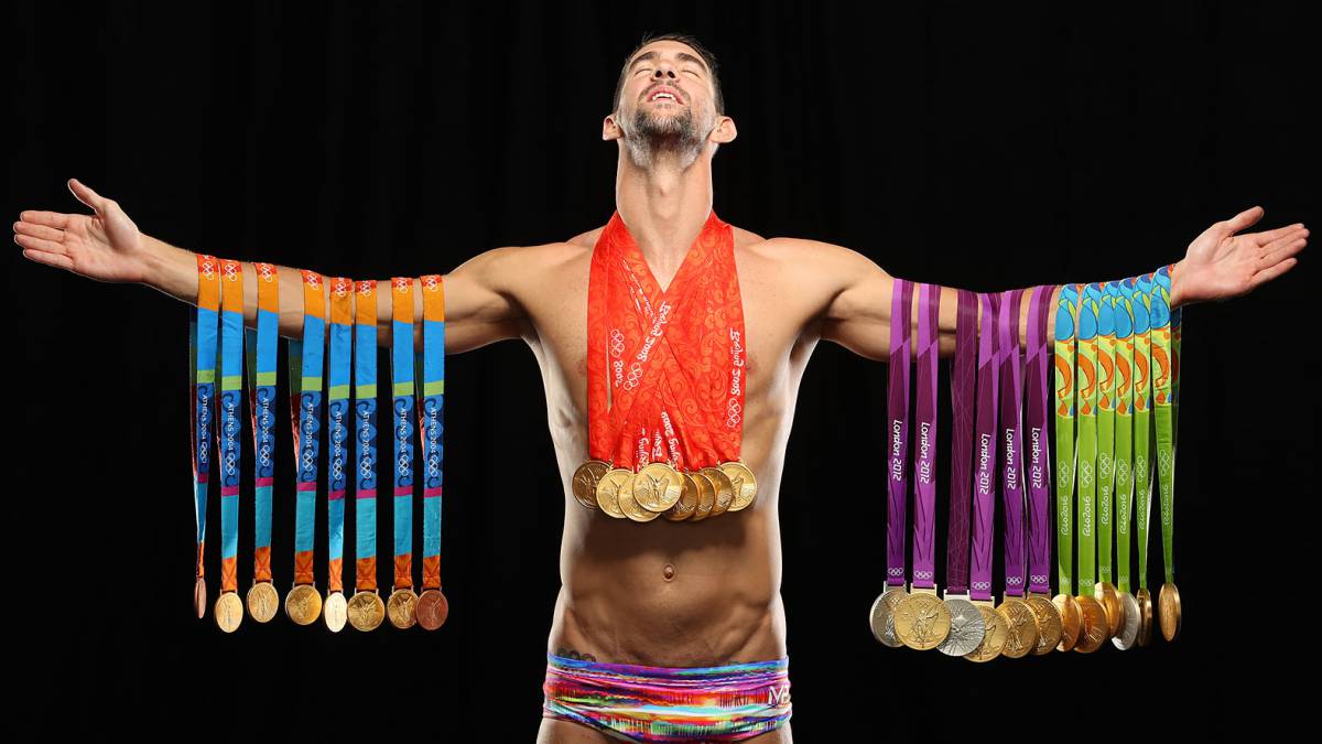 Alfonso Hermida (@alfhermida) on Twitter photo ➕medallas olímpicas, 28 (10 más que Larisa Latynina)
➕oros olímpicos, 23
➕oros individuales, 13
➕oros en una edición, 8
Señoras y señores, Mister Olympics, el tiburón de Baltimore, el mejor nadador de todos los tiempos, Michael Phelps. Hoy cumple 38 años.
#HiloOlímpico42🧵 ➕medallas olímpicas, 28 (10 más que Larisa Latynina)
➕oros olímpicos, 23
➕oros individuales, 13
➕oros en una edición, 8
Señoras y señores, Mister Olympics, el tiburón de Baltimore, el mejor nadador de todos los tiempos, Michael Phelps. Hoy cumple 38 años.
#HiloOlímpico42🧵