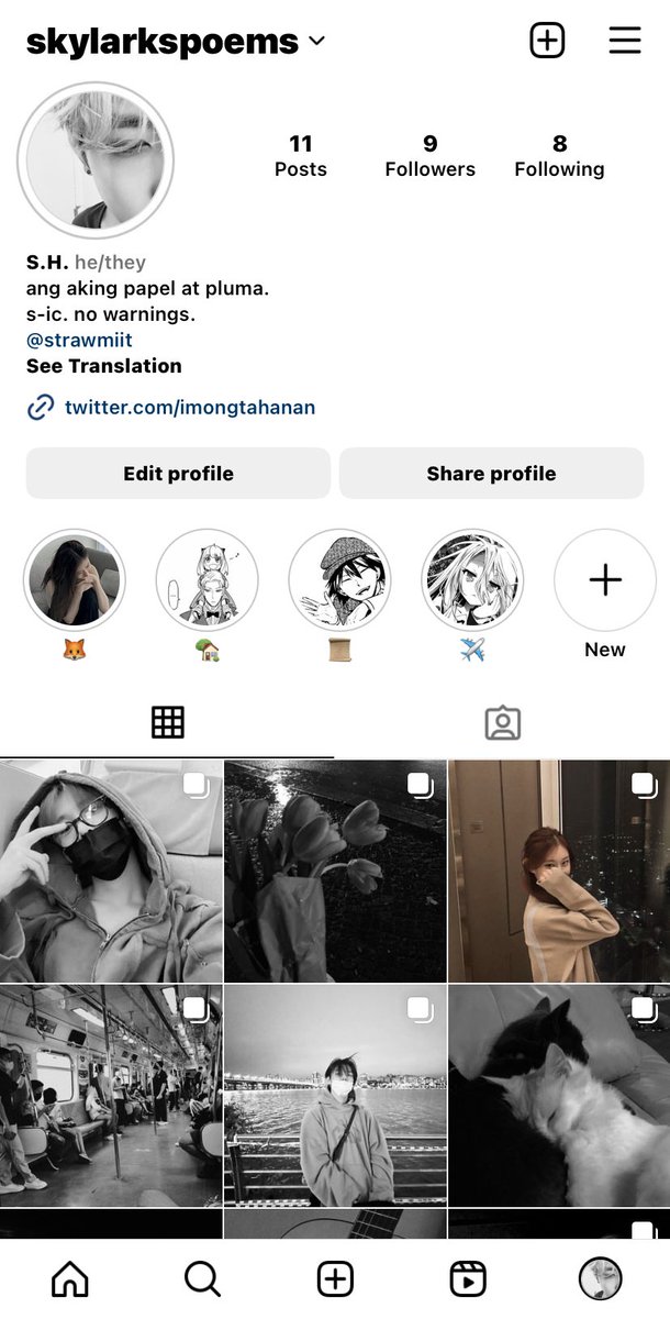 ang nag bigay ng kulay
 sa'king madilim na mundo. 

salamat at dumating ka, 
aking mahal.