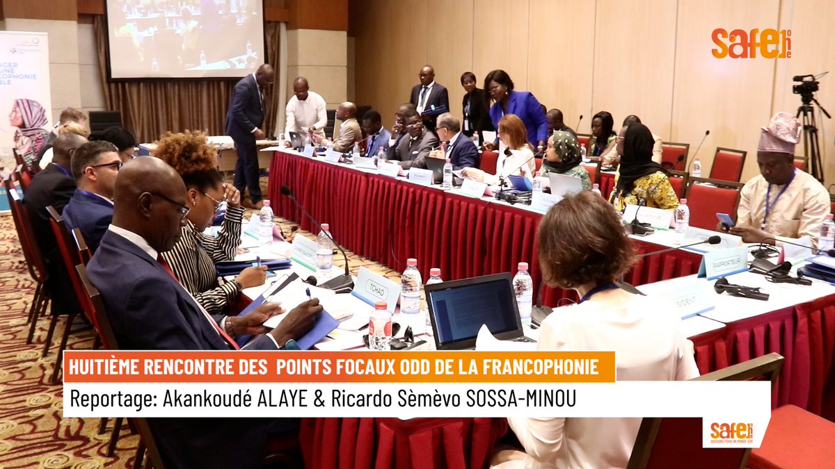 📍Le Bénin a accueilli du 26 au 28 juin 2023 à l'hôtel <a href="/goldentulip_coo/">Golden Tulip Le Diplomate Cotonou</a>, la 8ème rencontre des "Points focaux développement durable" de la Francophonie.

Retour sur les temps forts de cette rencontre 👉 :youtu.be/1Gc4Brr5vGQ

#ODD #DeveloppementDurable #GouvBenin