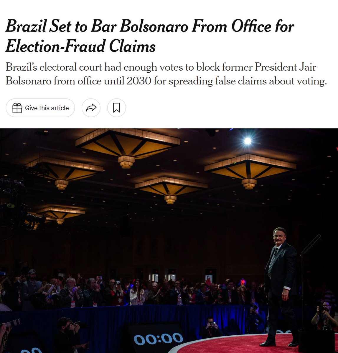 brazil setting the standard for us democracy