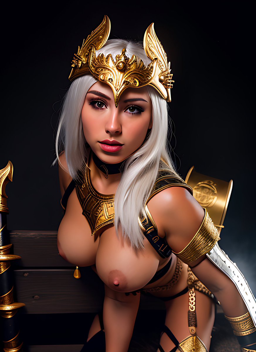 GodlessNord's tweet photo. Some more A.I renders of Seraphina using her new armour from Issue 2!

#NSWF #AIArtworks #Skyrim https://t.co/UfN5uAHP8F