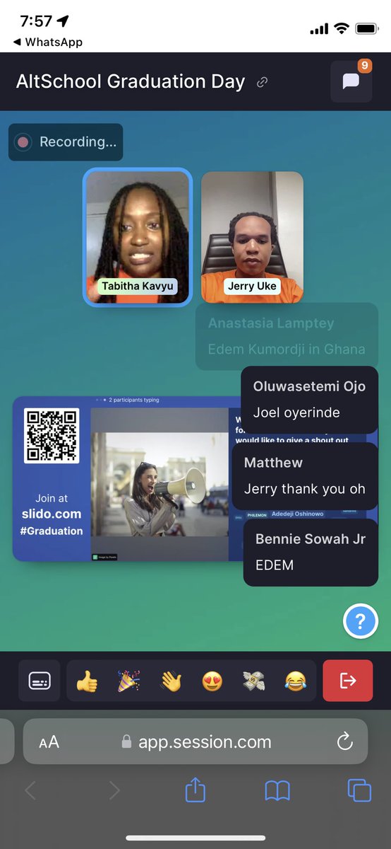 _Sam_Y__'s tweet photo. Congratulations to all the students graduating from @AltSchoolAfrica today! I'm so happy for all of you - you're all superstars. And a big shoutout to the AltSchool Africa team for doing such amazing work. I'm proud to be a part of this team!
#AltGrad23 https://t.co/zmUXIobNRq