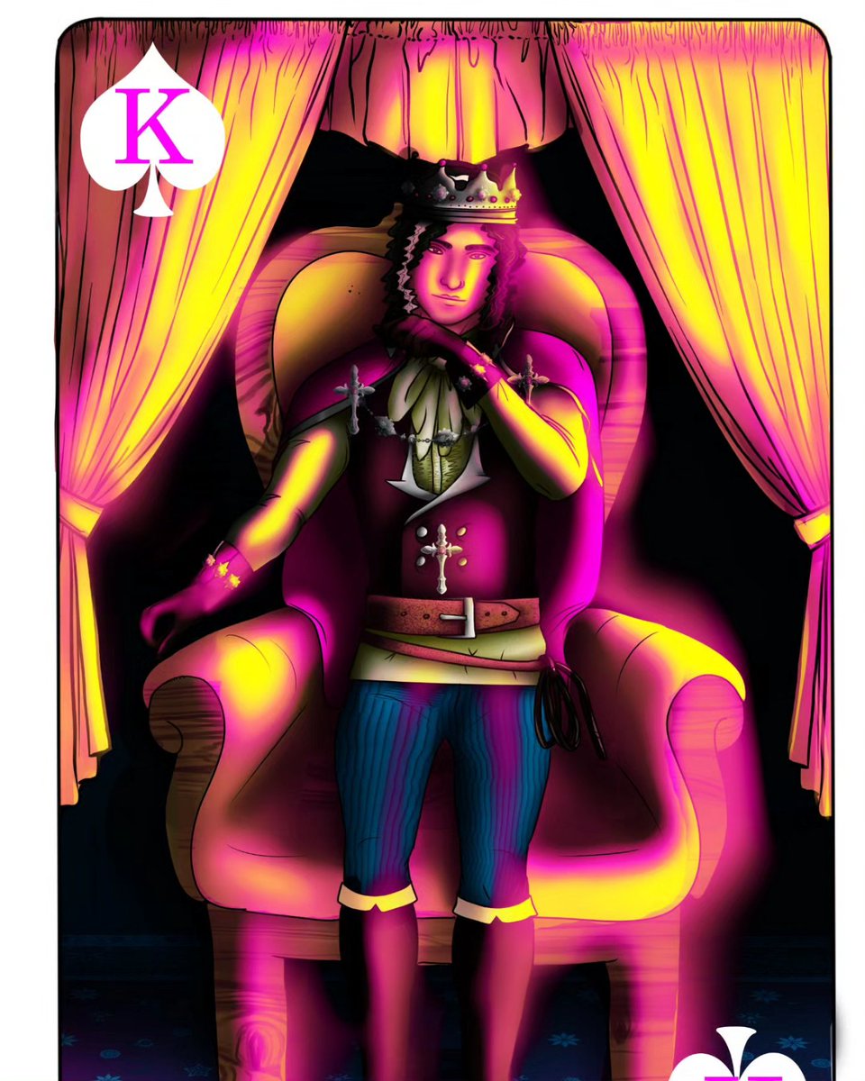 PiffCreations's tweet photo. All hail the King Alusic!! Oh boy what an ego XD 
That brings us to the end of the cards. It was fun designing them. 

Also! I will be joining art fight this year! COME FIGHT ME

#originalcharacter #oc #alusic #kingalusic #originalart #artofinstagram #vampiric #gothic #gothicking https://t.co/c6WV6v7dor