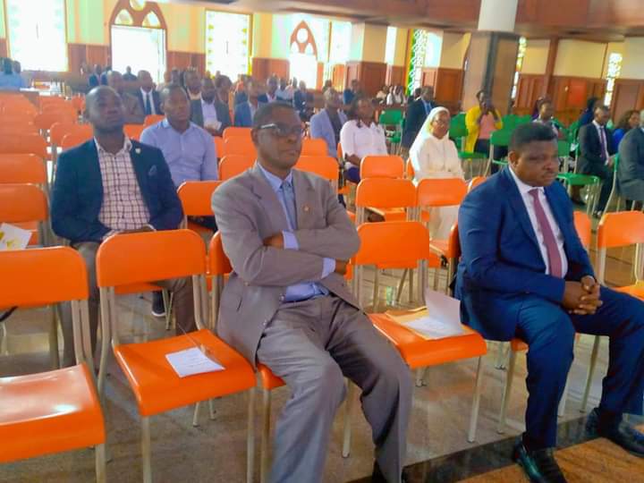 ugcatholics's tweet photo. The Uganda Catholic Lawyers Society (UCLS) had their Annual Quarterly Mass today, at  Christ The King Church Kampala. The mass was celebrated by Msgr. Gerald Kalumba,  who is also the parish Priest of Christ The King Parish and animated by @cacemcho1978

#UCOupdates https://t.co/mK2ZXOR5l1