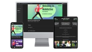 Brand New WalkActive Live Live Stream Classes + 5 Day Challenge - [Campaign URL] to help your walk with posture + technique. Supporting you to walk better in the WalkActive App