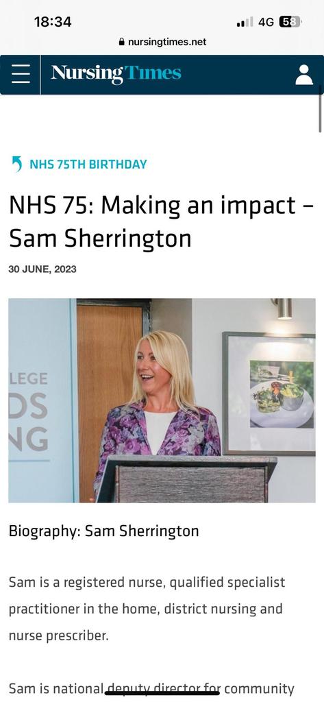 Caroline Ogunsola๐RN,BSc(Hons)DN,MSc,QN,FNFAlum (@ogunso1) on Twitter photo Look what I found! Well done <a href="/SamSherrington/">Sam Sherrington RN DN QN FQNI MSc ๐</a> so well & truly deserved ๐ You've always been a super duper advocate for #communitynursing. Sam's not just about District nursing, she's passionate about GPN, School nursing & Care home nursing...she breaks new grounds all the time! Look what I found! Well done <a href="/SamSherrington/">Sam Sherrington RN DN QN FQNI MSc ๐</a> so well & truly deserved ๐ You've always been a super duper advocate for #communitynursing. Sam's not just about District nursing, she's passionate about GPN, School nursing & Care home nursing...she breaks new grounds all the time!
