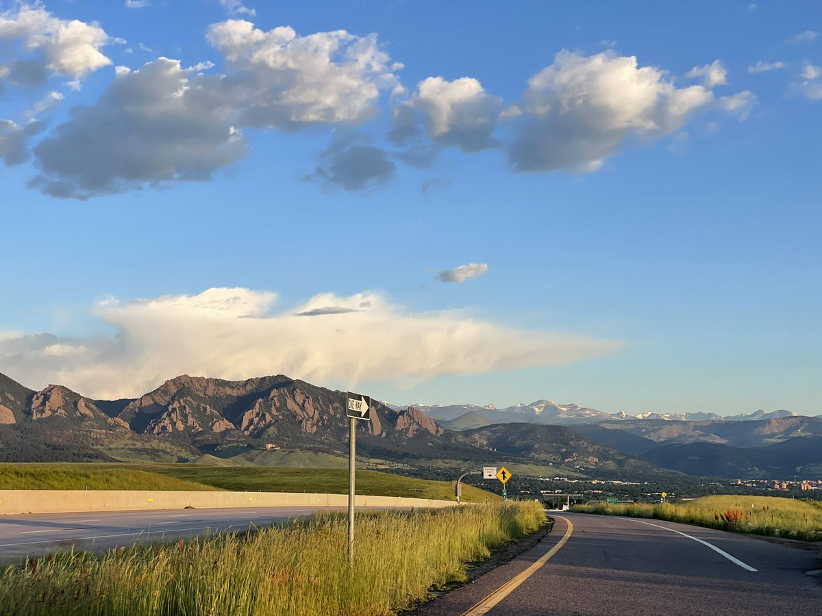 Took some friends to the airport this AM. Pulled off on the 36 overlook because wow I get to live here and it’s beautiful