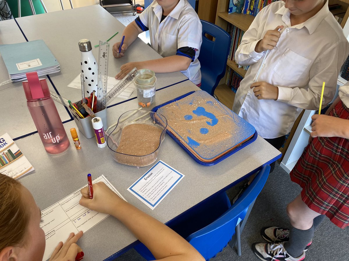 MissHopkinsAVPS's tweet photo. Roddlesworth exploring different types of weathering for our Geography unit- has our planet always looked the same? @AbbeyVillagePS https://t.co/wkQ5oFuFr7