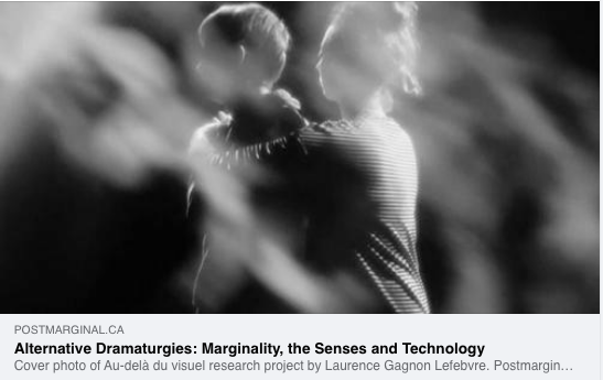 GohKagan's tweet photo. https://t.co/UVBReVWg09

Postmarginal announces a new series of performance research labs, Alternative Dramaturgies. Inspired by the ideas of The Centre Cannot Hold on hybridity of artistic disciplines and marginalities, the first edition: “Marginality, Senses and Technologies” https://t.co/l0h80JItFP