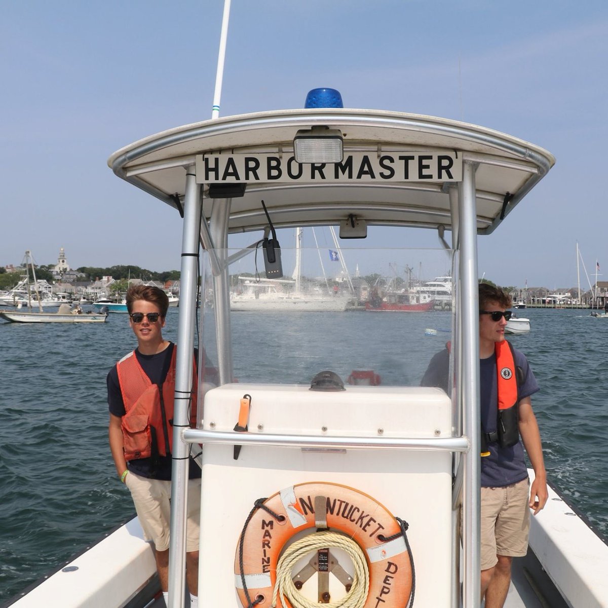 TownofNantucket's tweet photo. Shoutout to our Harbor Master and her team for working hard to keep our beaches and waters safe! π π€ β Reminder: all lifeguarded beaches have a flag π© system that indicate the water conditions. Follow @ackharbormaster on Twitter for daily beach reports. #HarborMaster #ACK https://t.co/KlNlvJRx3G