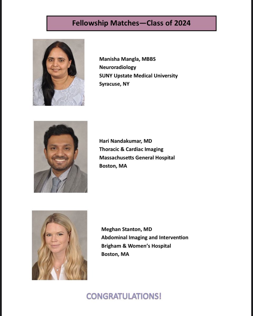 SUNY Upstate Radiology Residency tweet media