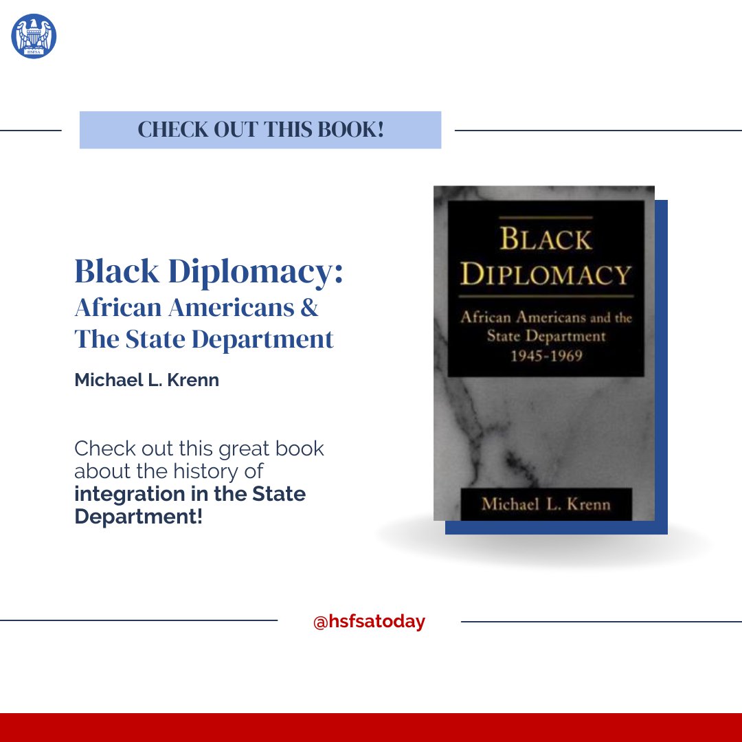 hsfsatoday's tweet photo. Discover Hidden Stories! Explore the remarkable journey of African Americans in diplomacy! This empowering read sheds light on unsung heroes who shaped history and inspires us to strive for a more inclusive world. ππ₯ #BlackDiplomacy #UncoverUntoldStories #EmpoweringRead https://t.co/yAjlDsi7Pg