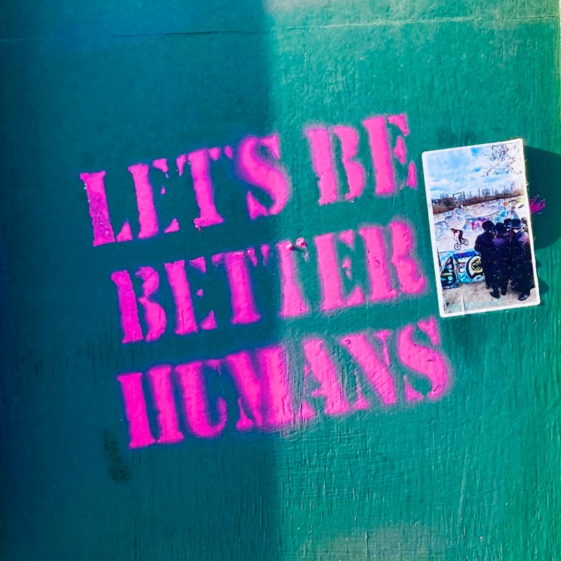 Word on the street: Let's be better humans