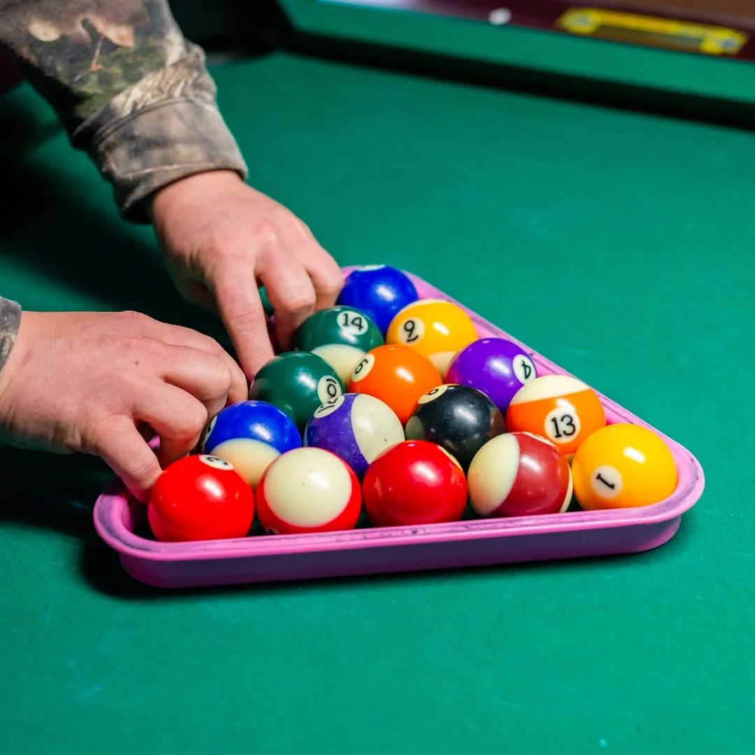 Did you know that billiards was the first sport to have a world championship in 1873? While you can't compete for that here, you can still play a fun game with your friends! 🎱 #EffinghamIL