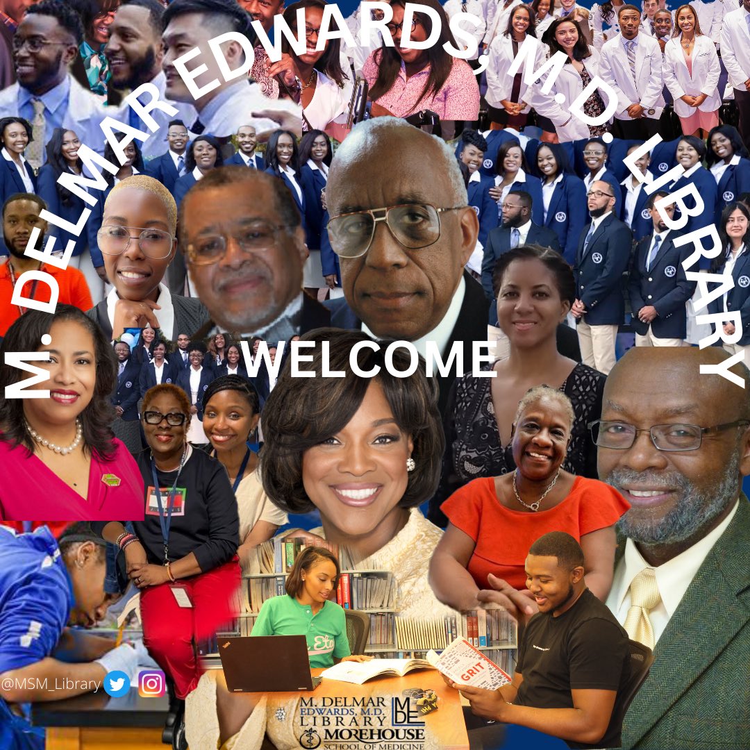 MSM_Library's tweet photo. 🎉 Welcome, Morehouse School of Medicine students! Step into our library, where knowledge meets discovery and your journey begins. 📚💪 #MSM #blackinmedicine #bookworm #auc24 #auc25 #auc26 https://t.co/N5BNnDcZsU