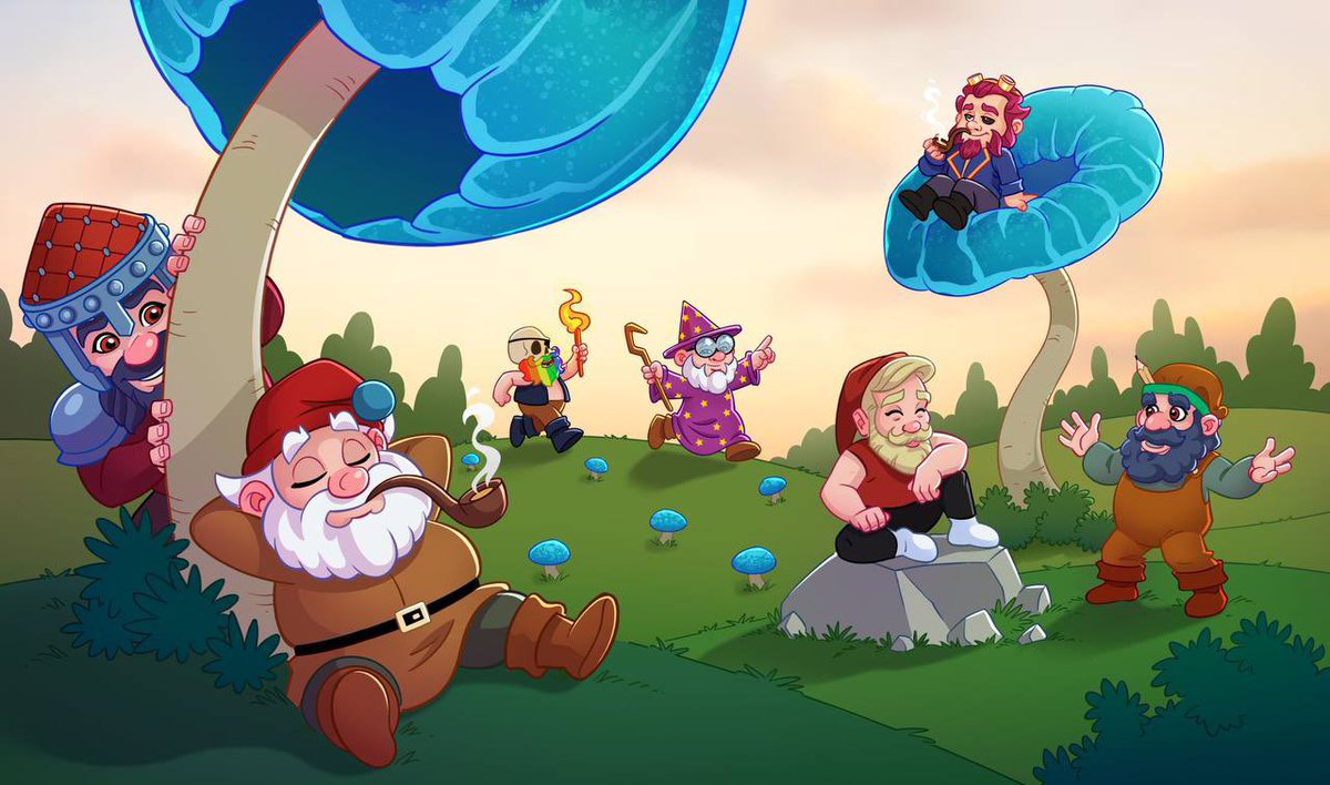 Here at The Gnome Dome, we kept cutting edge technology, as well as entertainment at top of mind. 

💥Two A.I experiences  

💥Inscribed a fully playable game on Ordinals  

💥Immersive story for the community 🍄

Trading:
magiceden.io/ordinals/marke…

Game:
ord.io/preview/ba81dc…